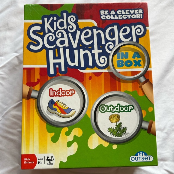 Other - Kids Scavenger Hunt Game - Colorful Indoor and Outdoor Fun